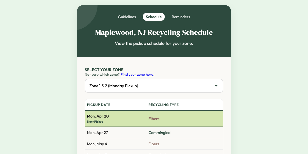 Maplewood Recycling